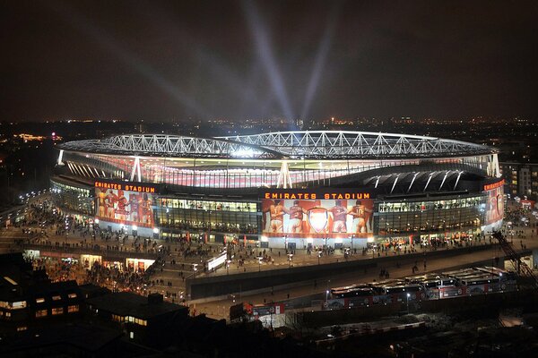 Fußball im Londoner Stadion