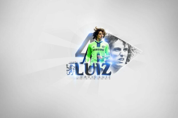 El Jugador Del Chelsea David Luiz.