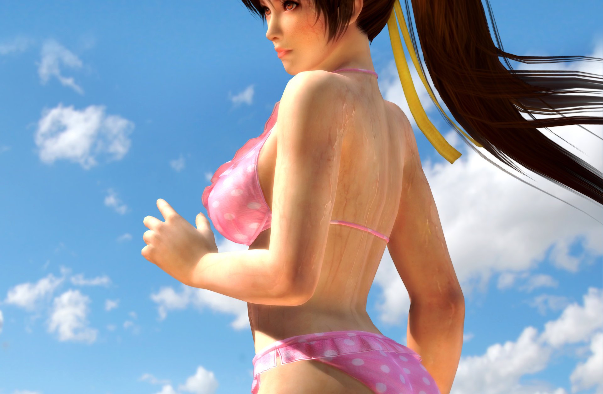 kunoichi destin dead or alive 5 doa5 kasumi shinobi lèvres fighting