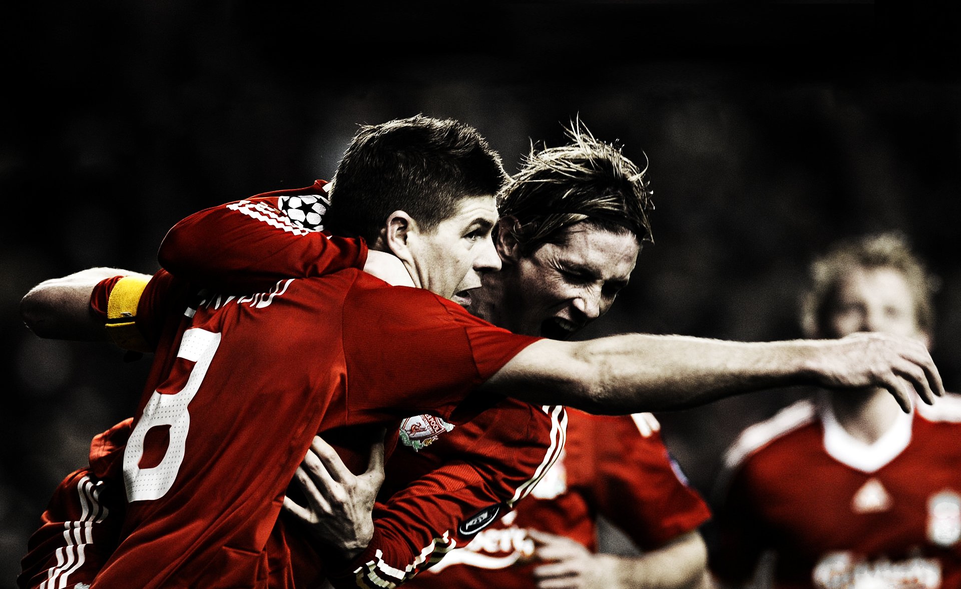 sport liverpool steven gerrard fernando torres liverpool clubs torres gerrard clubs