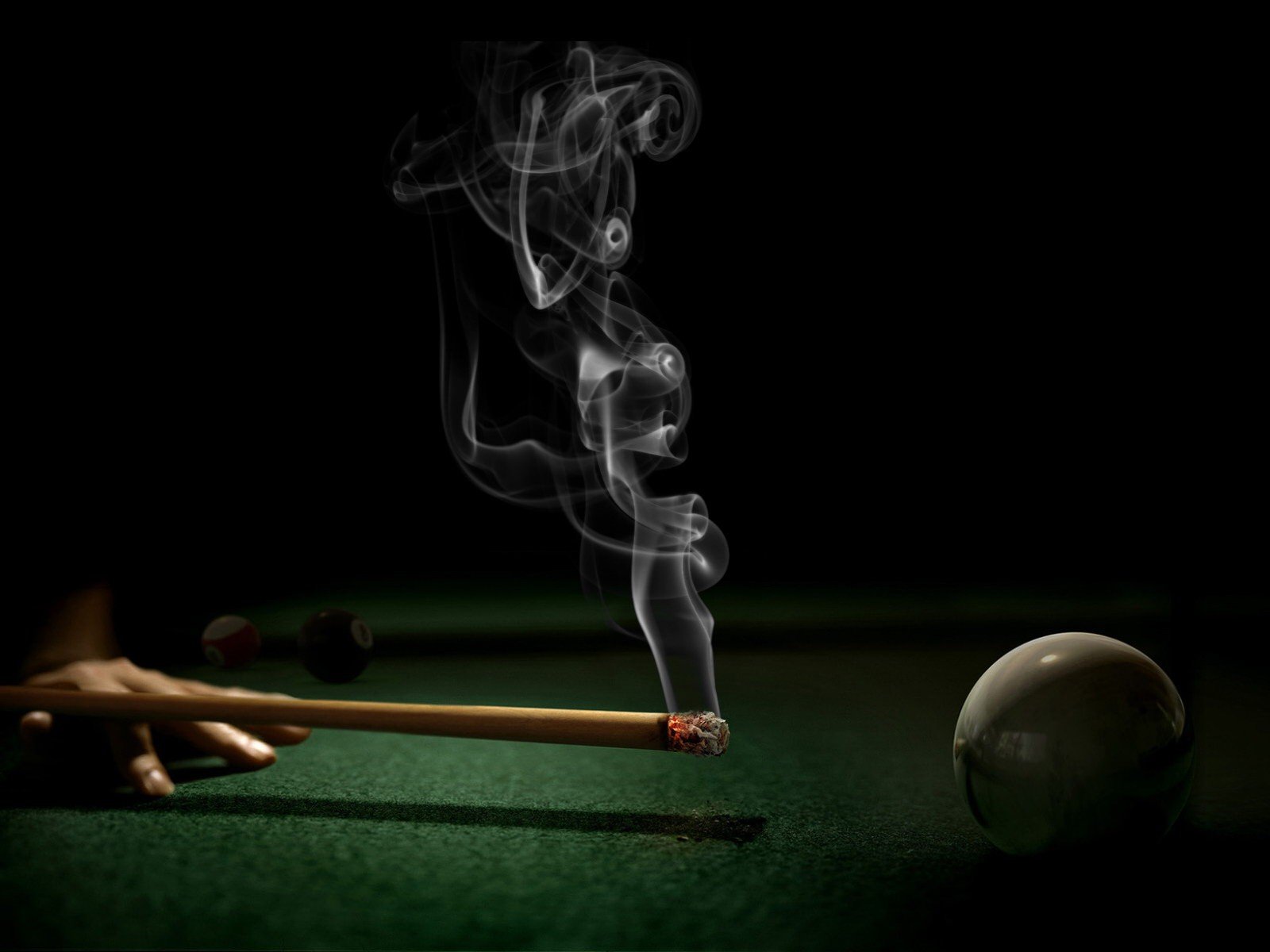 billard corruption boule