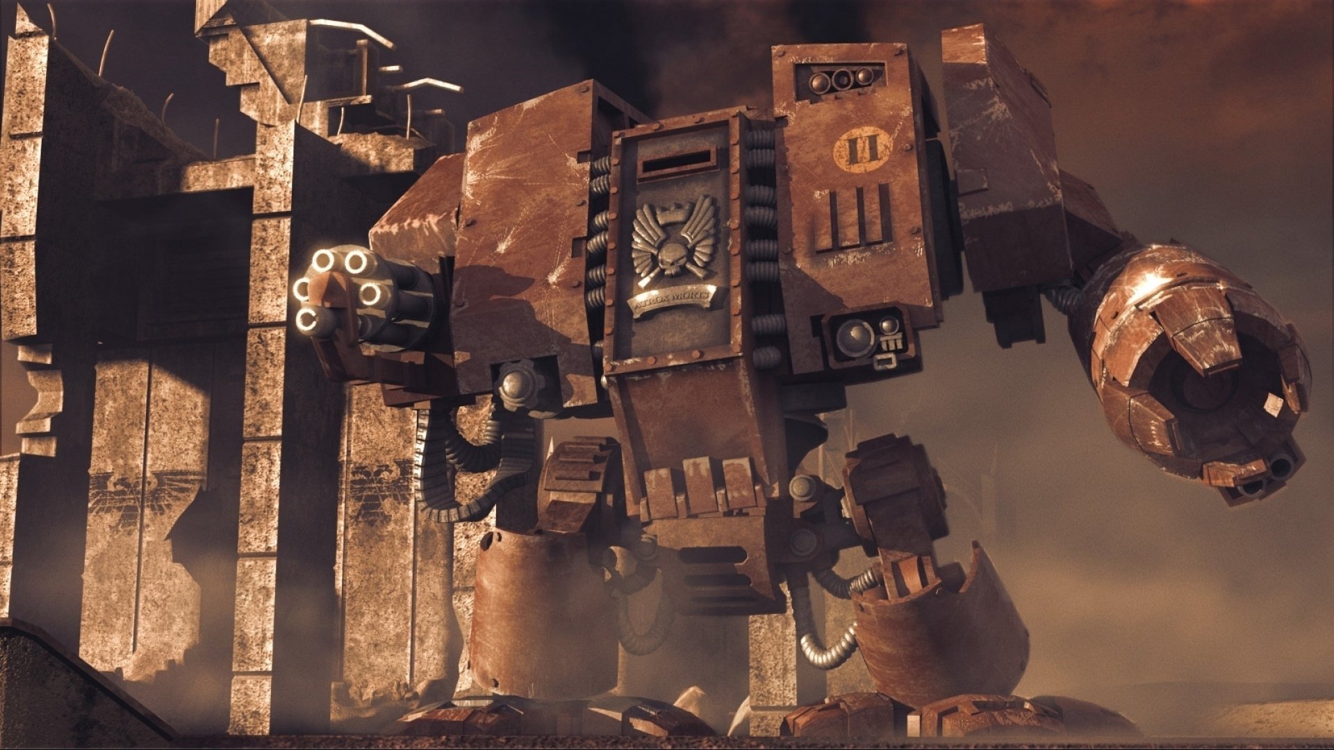 blood ravens dreadnout warhammer dawn of war 40k