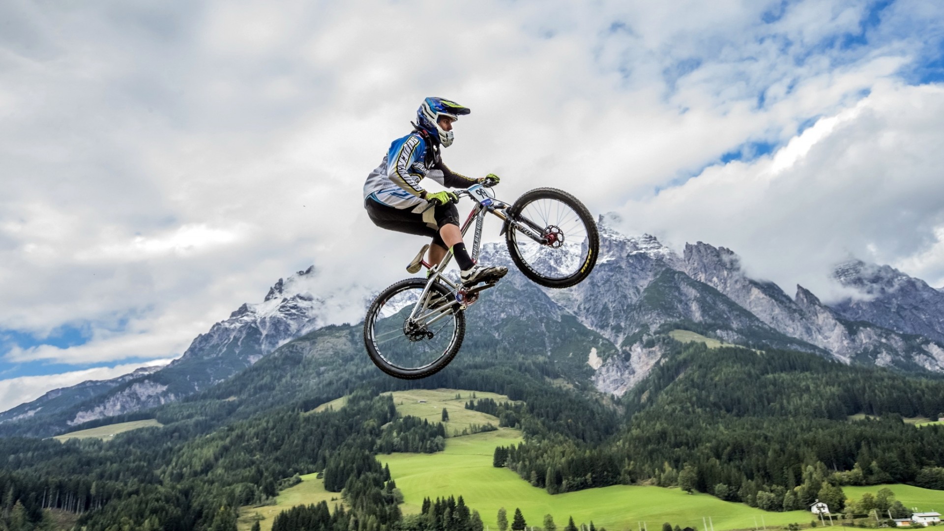 carrera salto deporte bicicleta