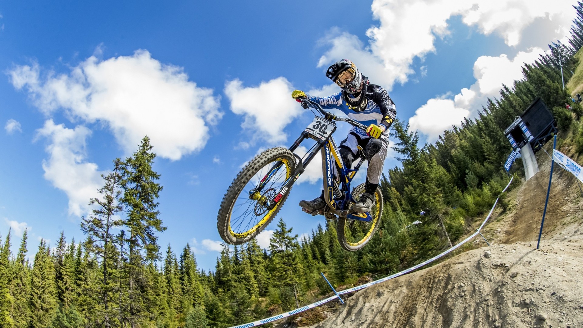 carrera salto deporte bicicleta