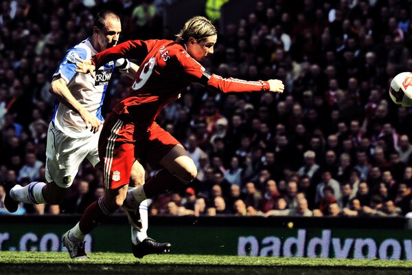 Liverpool Football Club player Fernando Torres