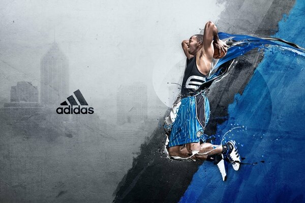 Fotos de baloncesto en forma de Adidas