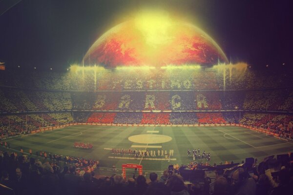 Stadion Spiele des FC Barcelona