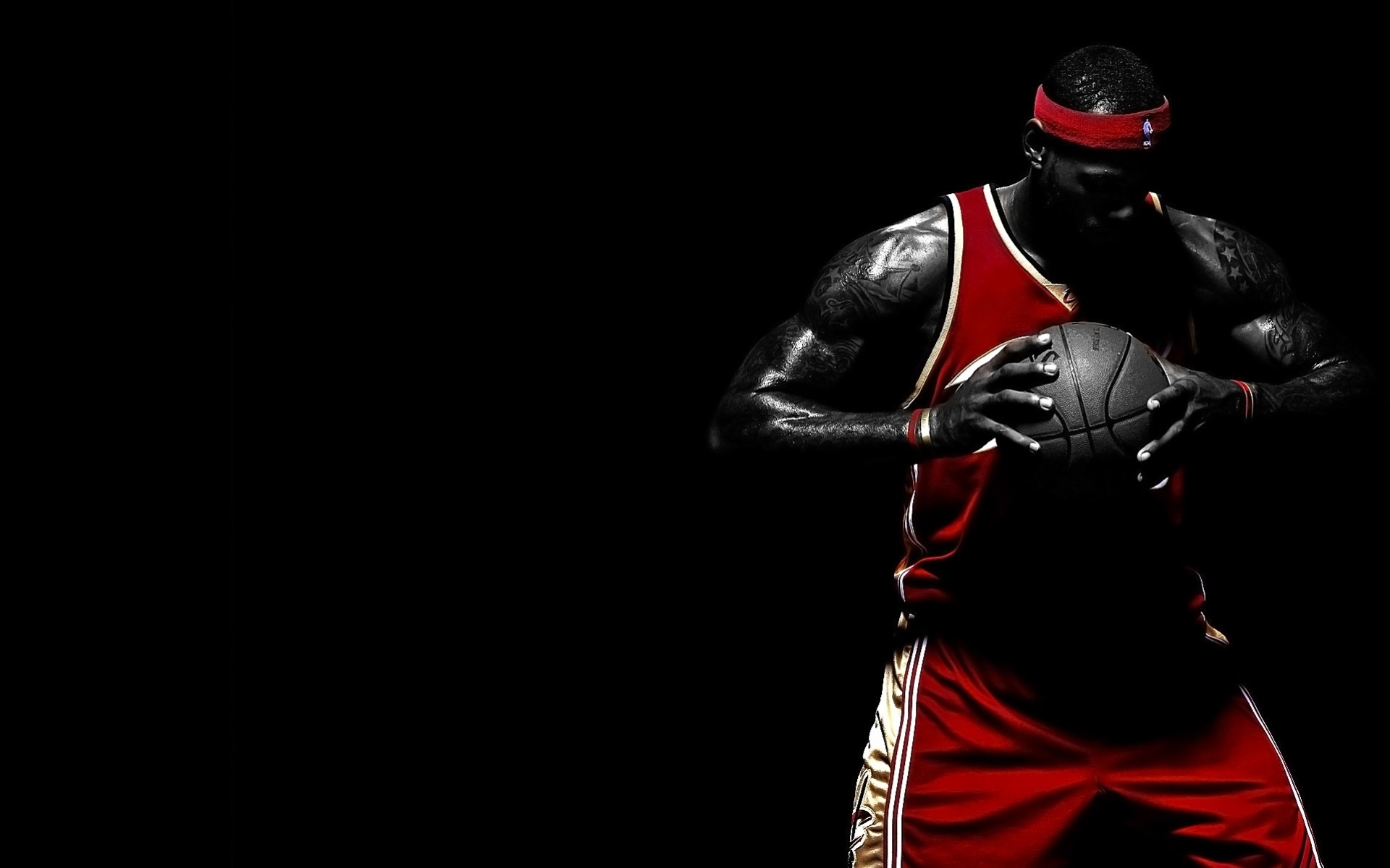 lebron james ballon homme basket-ball athlète sport