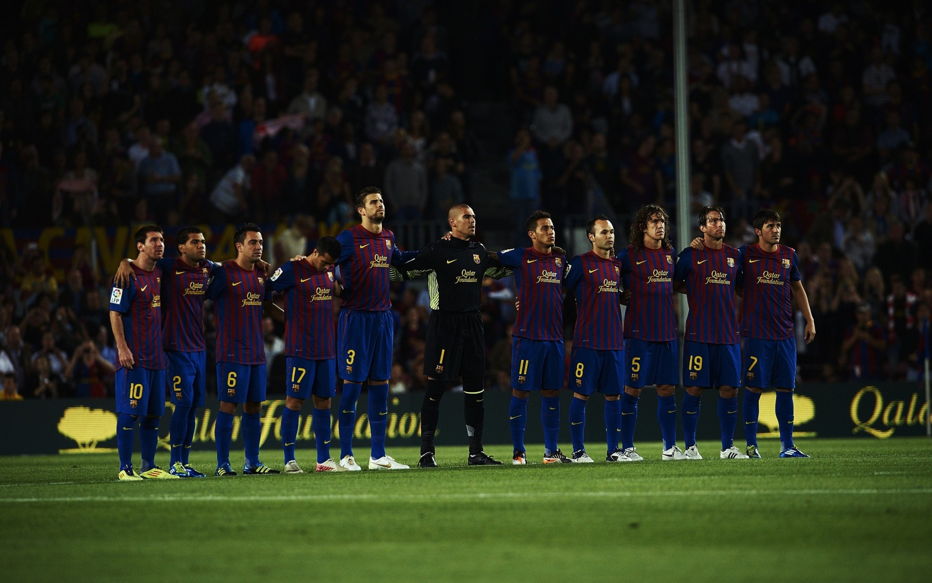 barcellona composizione camp nou corsa