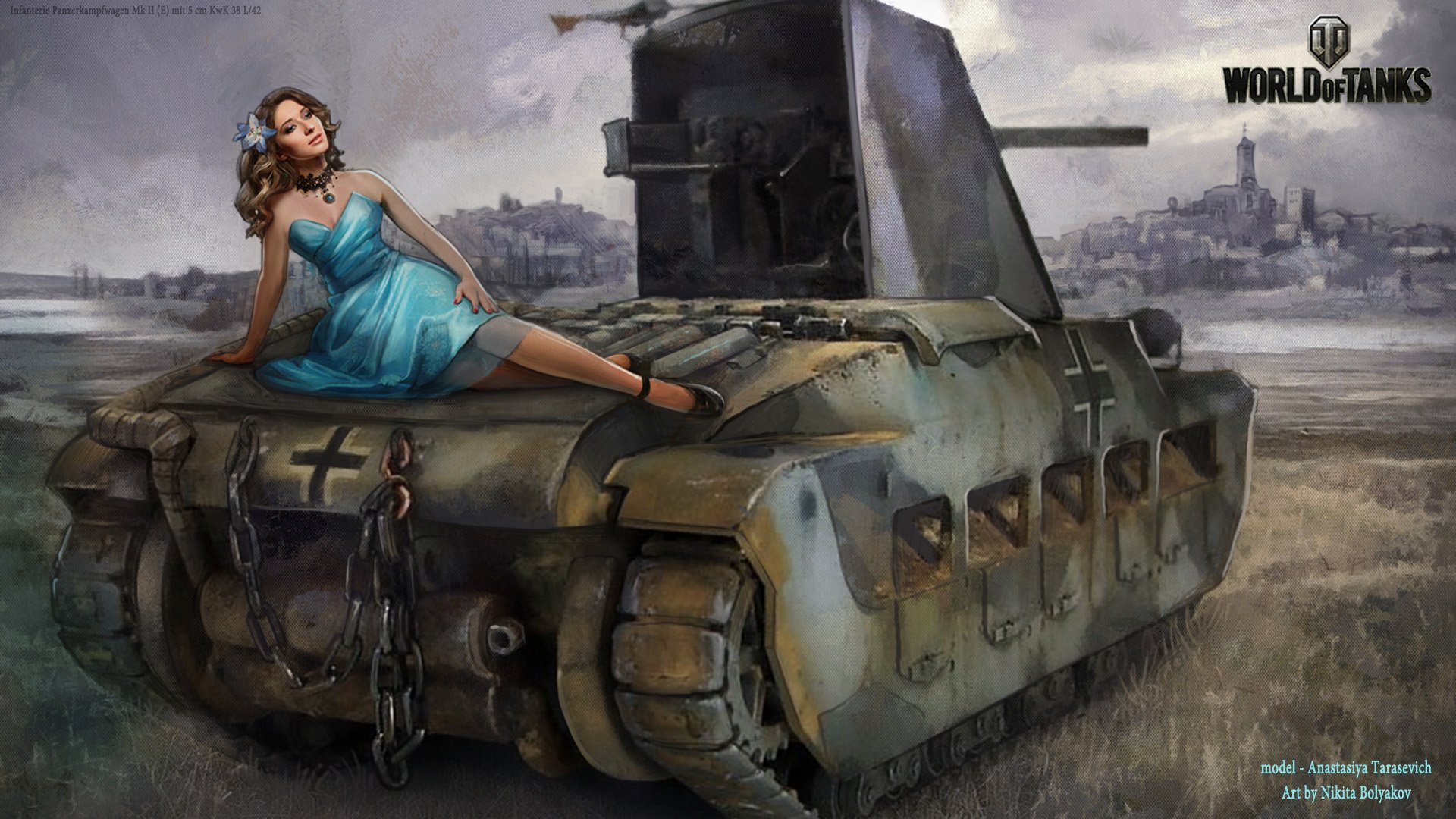 nikita bolyakov wot the world of tnks the world of tanks wargaming.net bigworld tanks tank tanks girl anastasia tarasevich