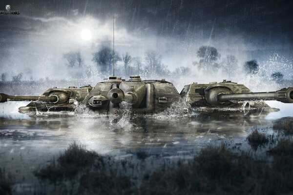 Tanks from the world of tanks