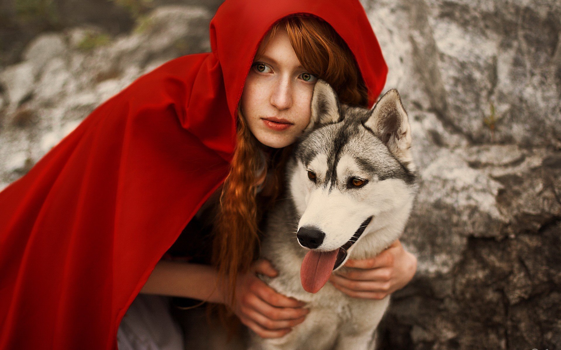 little red riding hood cape wolf little red riding hood redhead cosplay