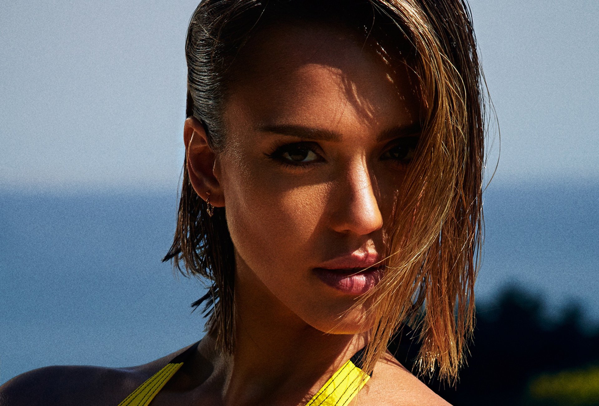 girl face hair jessica alba latina