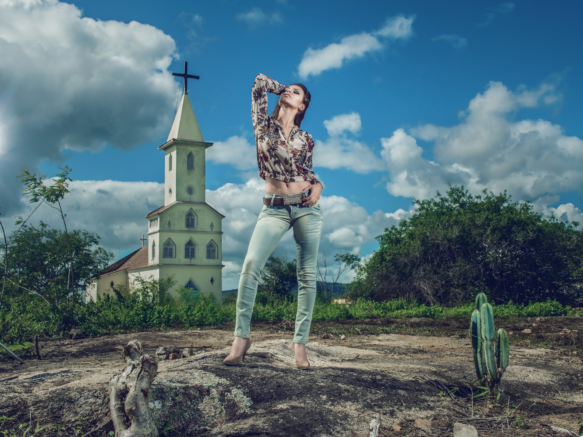 taynara s gargantini jeans iglesia