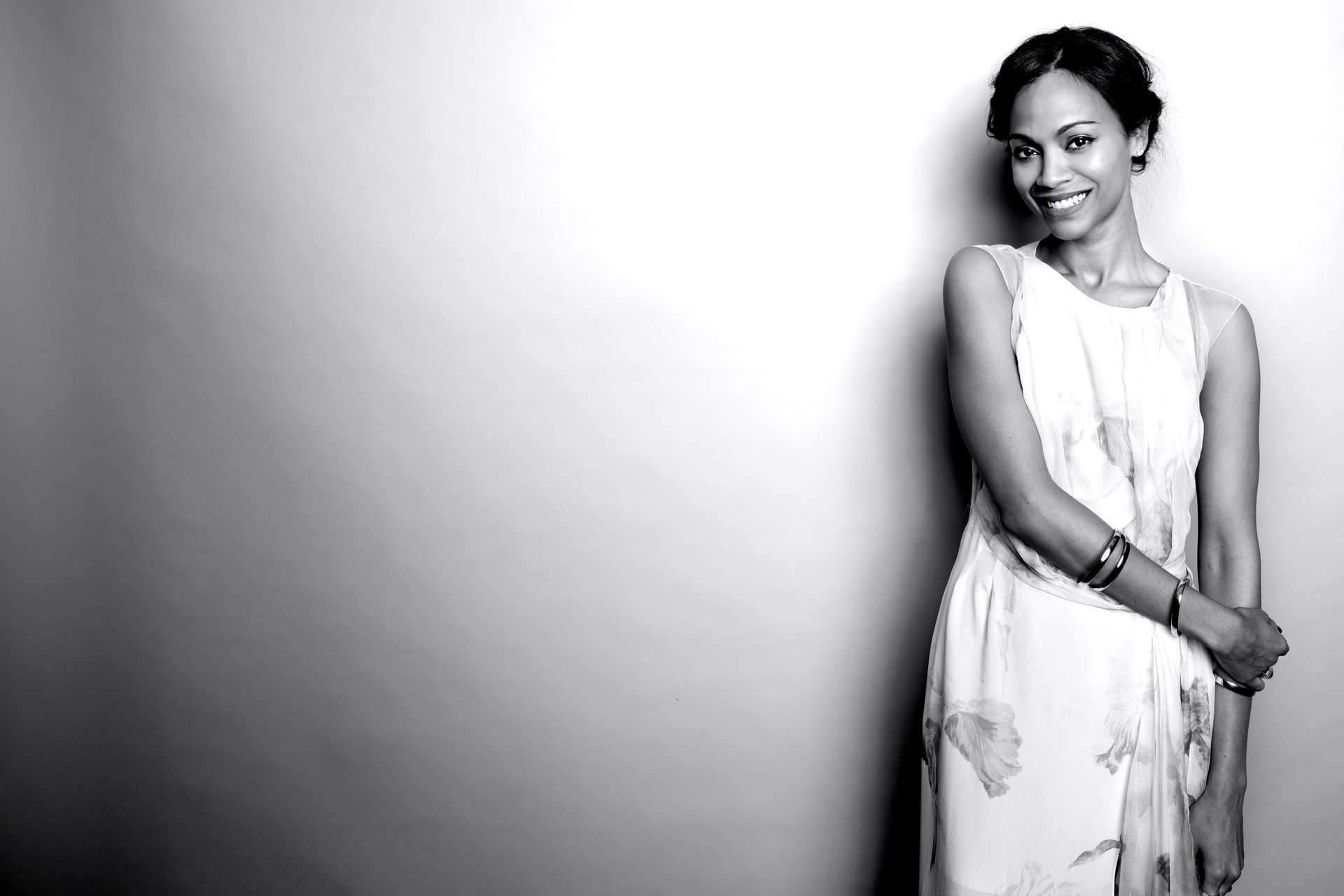 zoe saldana sourire chb