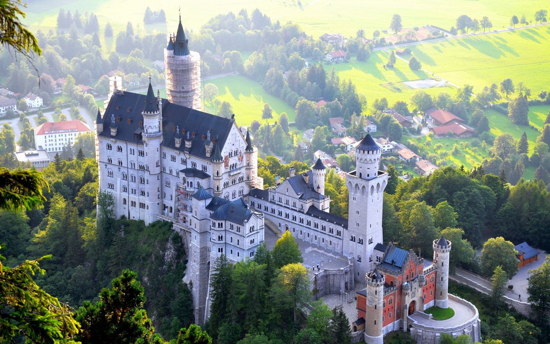 deutschland bavaria zamek germany bayern