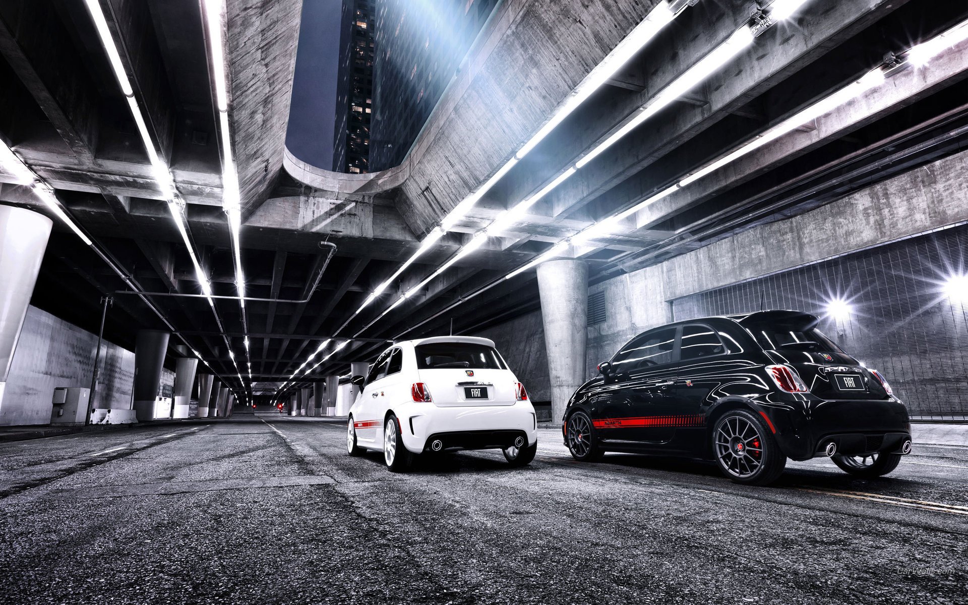 fiat 500 tuning estakada fiat noc miasto