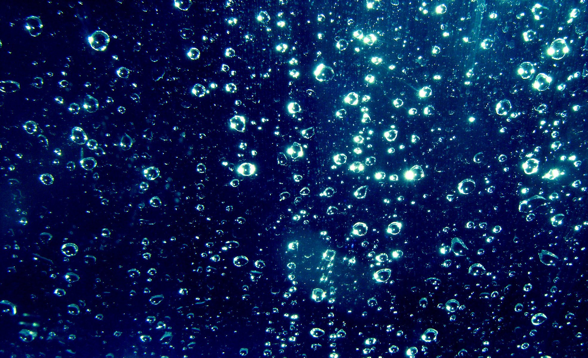 gotas superficie agua macro