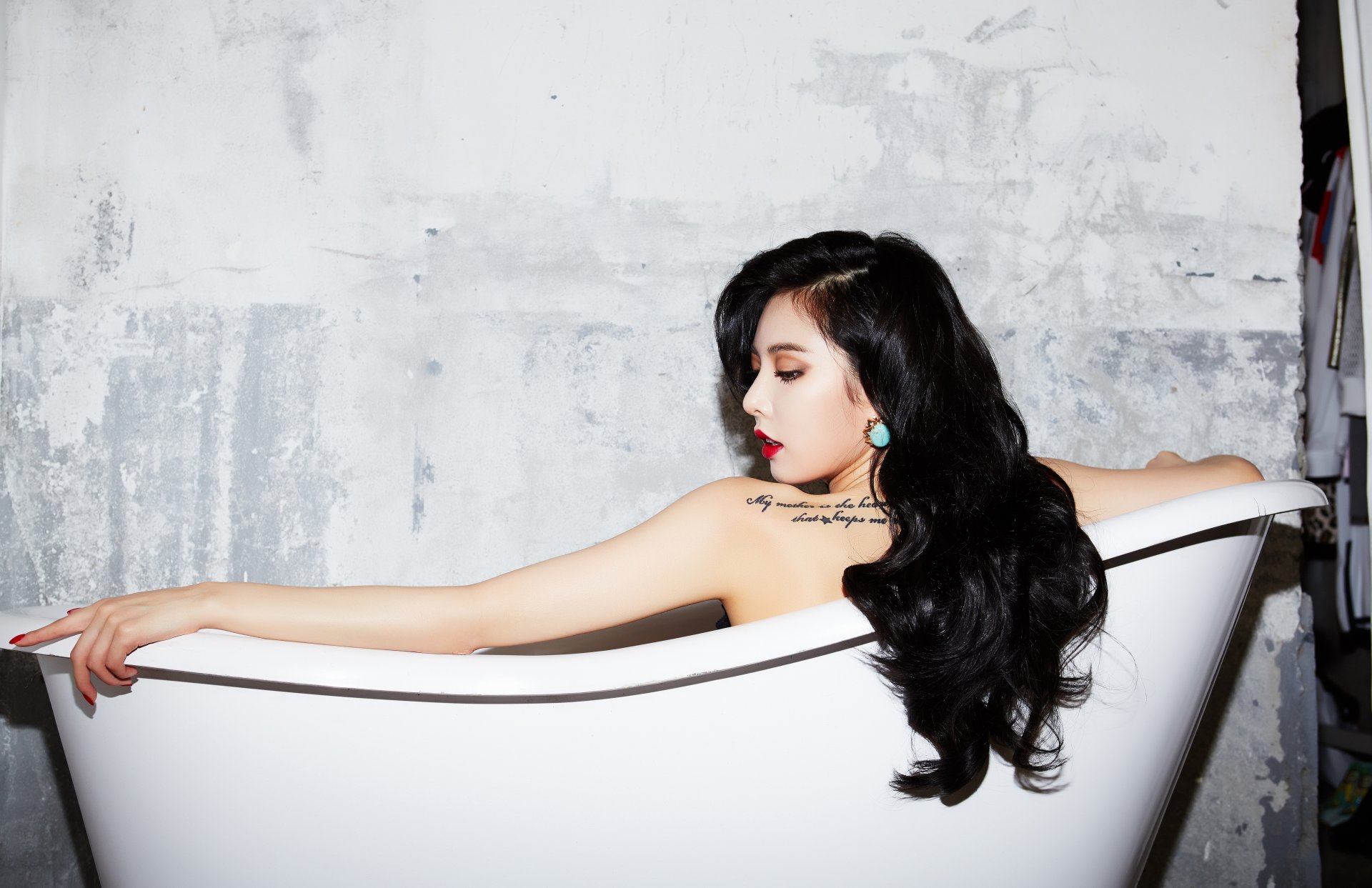 4minute kim hyuna kim hyuna musique k-pop corée du sud fille brunette asiatique