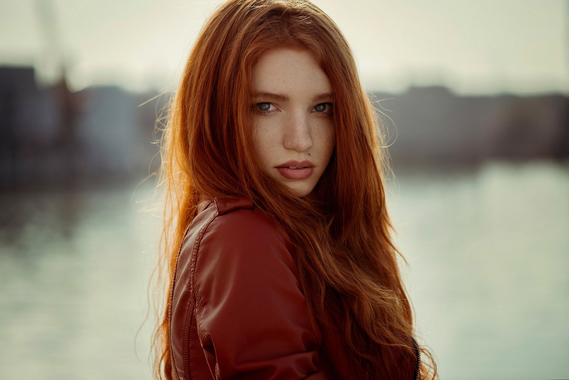 alina natural light freckles the mole portrait red hair