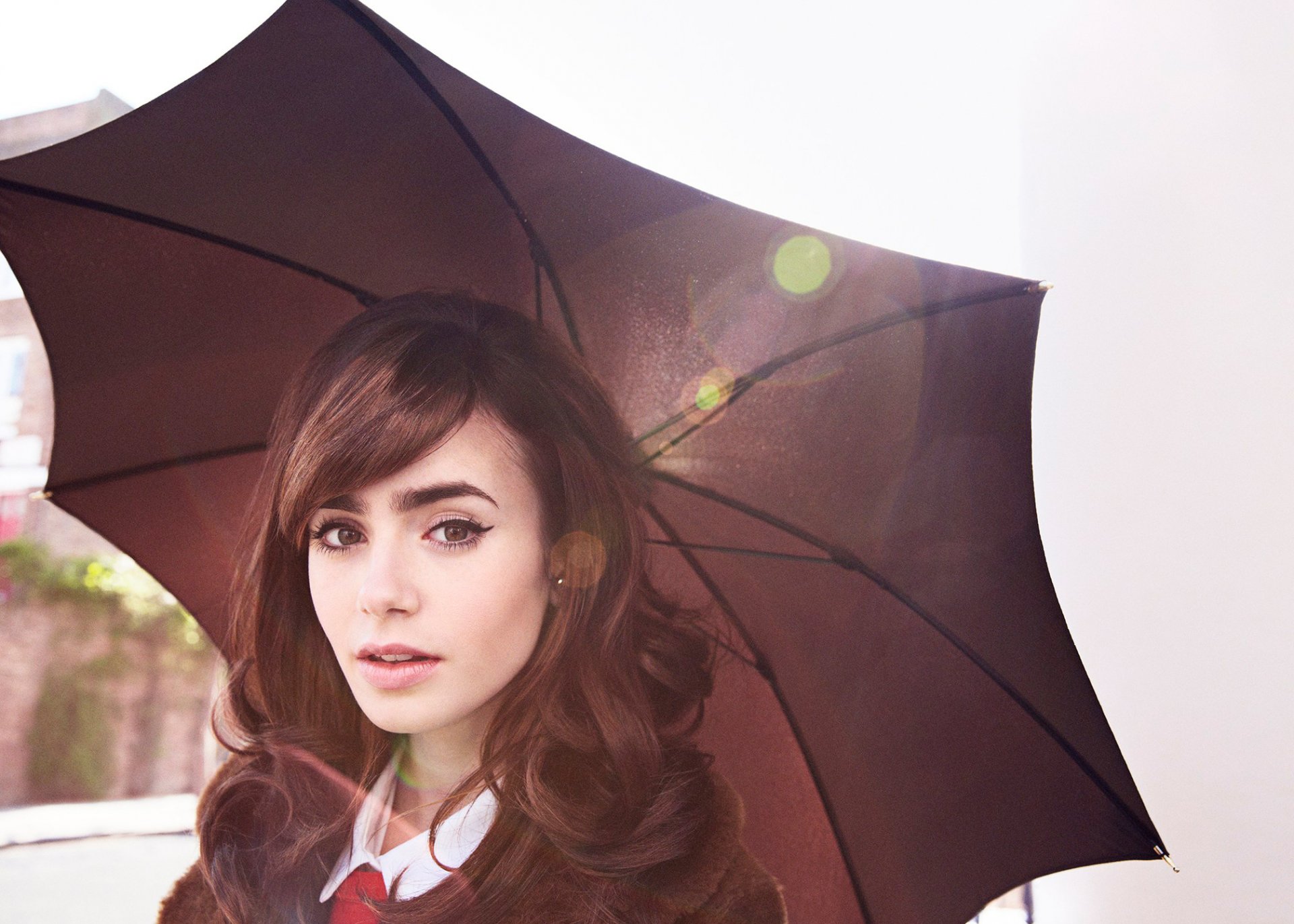 lily collins actrice glamour