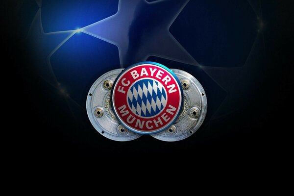 The emblem of the Bayern Munich football club