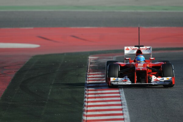 Racing Red Ferrari 2012