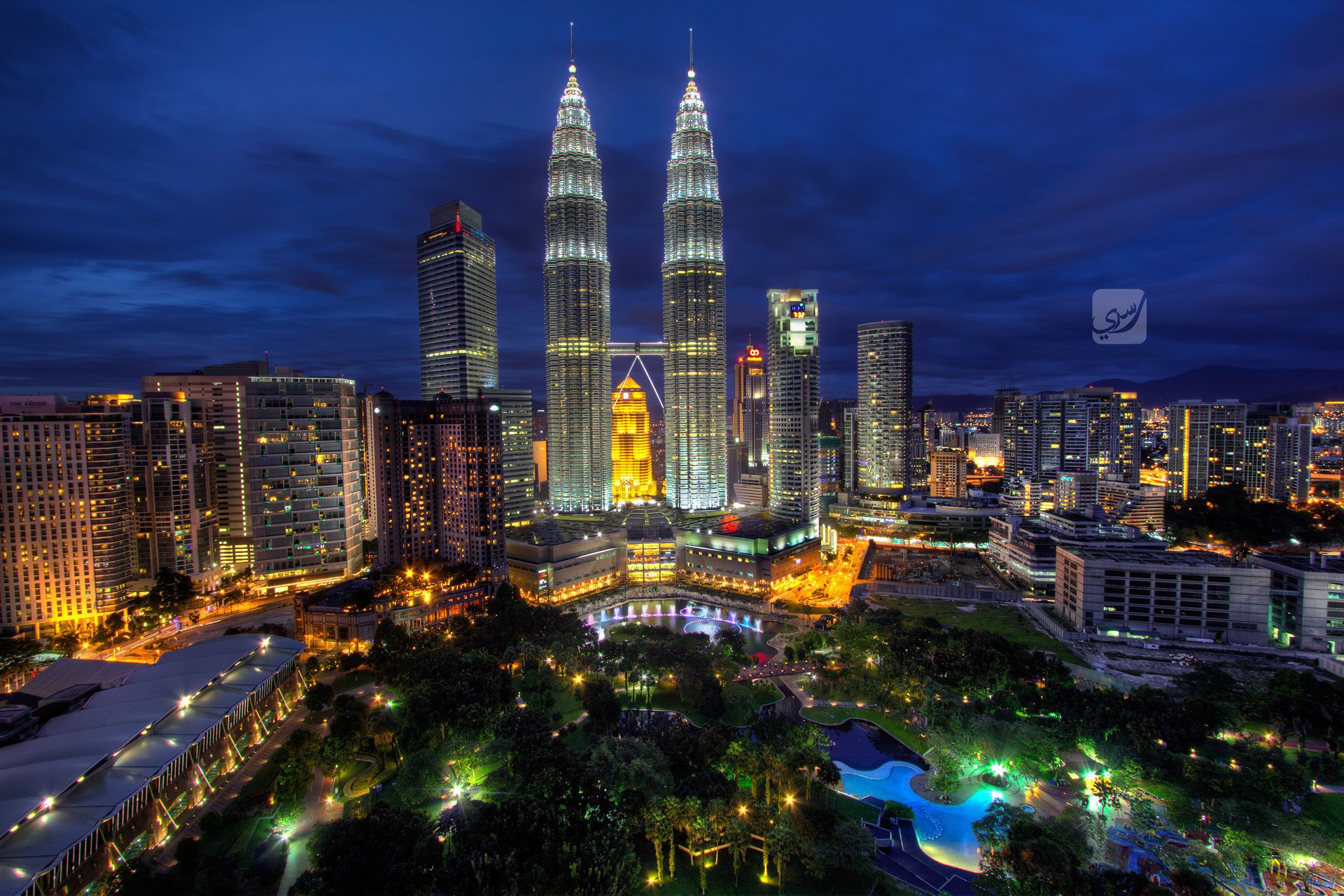 blue hour kuala lumpur noche kuala lumpur malaysia malasia