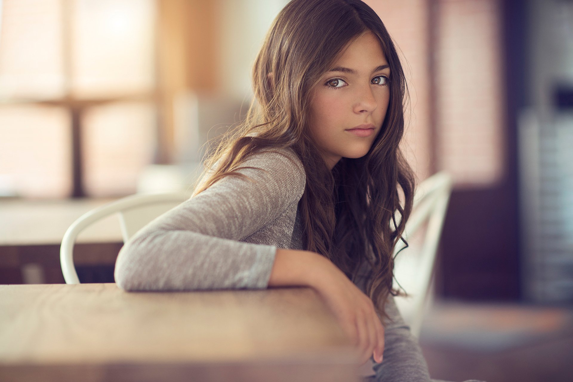 madison lumière naturelle jeune fille charme portrait