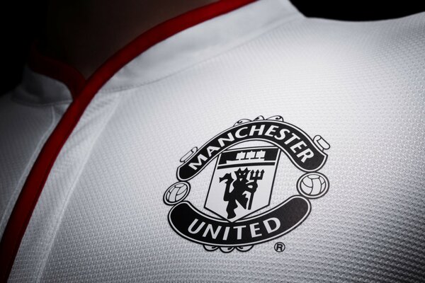 The emblem of Manchester United London