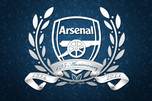 The emblem of the Arsenal football club