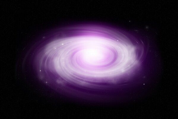 Wszechświat purpurowa kosmiczna dziura