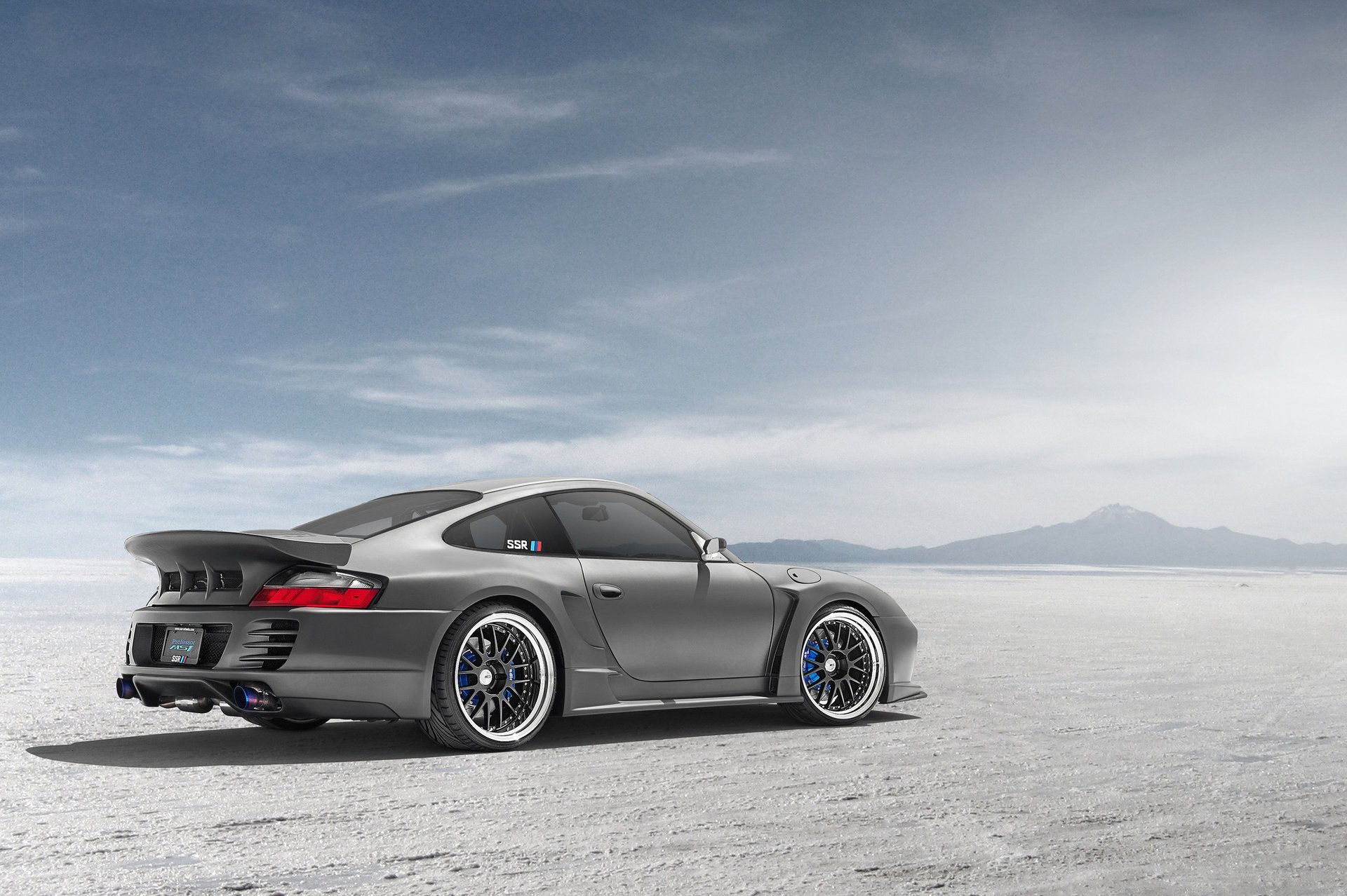 porsche порше 991 silvery 996 rear ssr top secret widebody серебристый