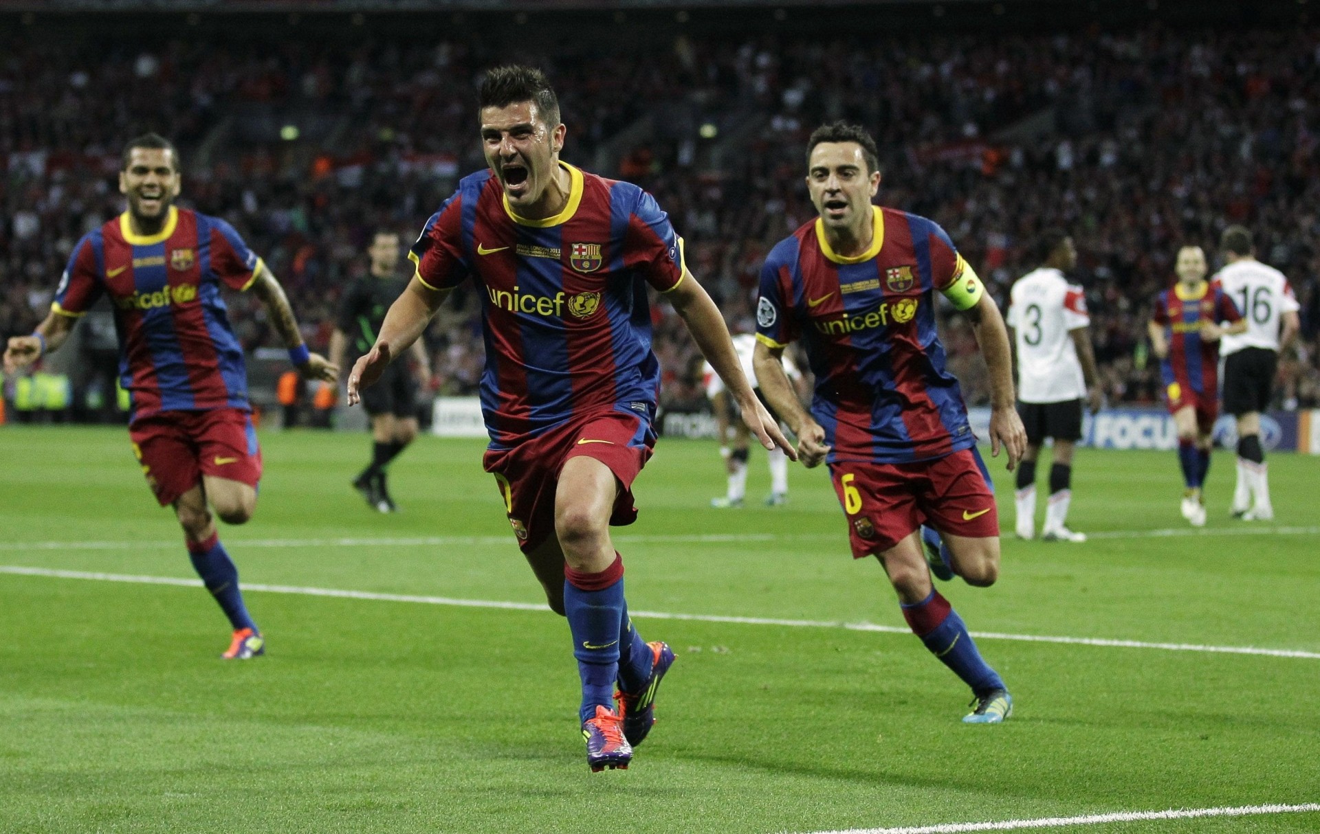 uncle bob xavi champions league villa barselona 2011 evrofinal emotions target barcelona