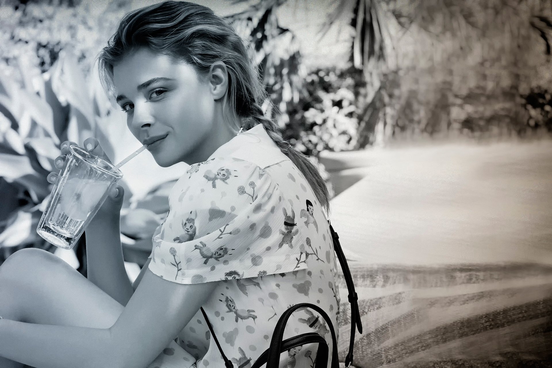 chloe moretz mädchen fotoshooting marke trainer