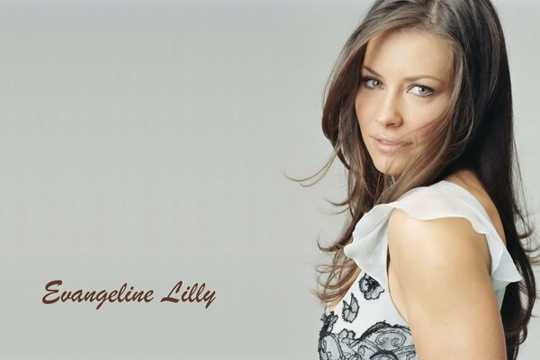 Evangeline Lilly actrice beauté