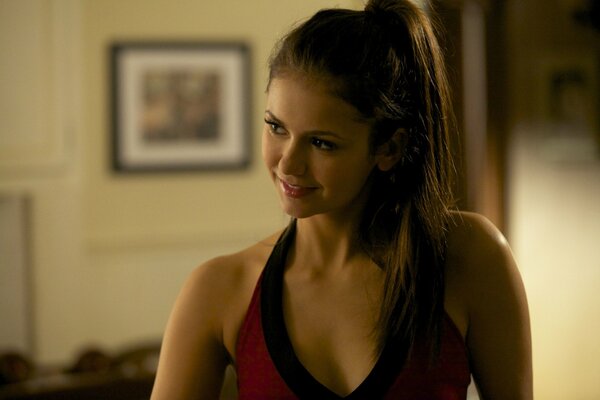 Elena had the most beautiful smile in the series