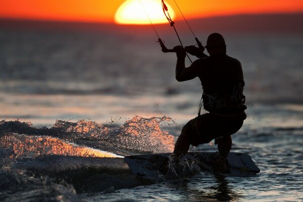 Practicar deportes en alta mar