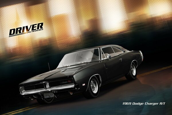 Dodge car in the game driver san Francisco