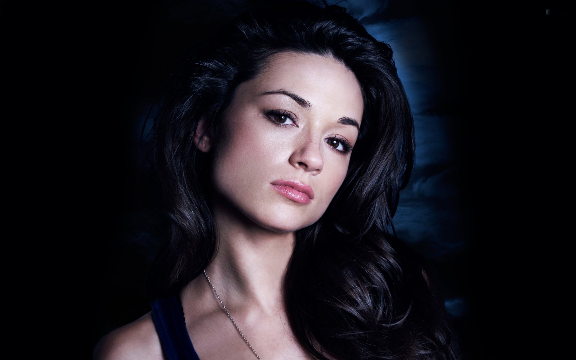 crystal reed actrice brune