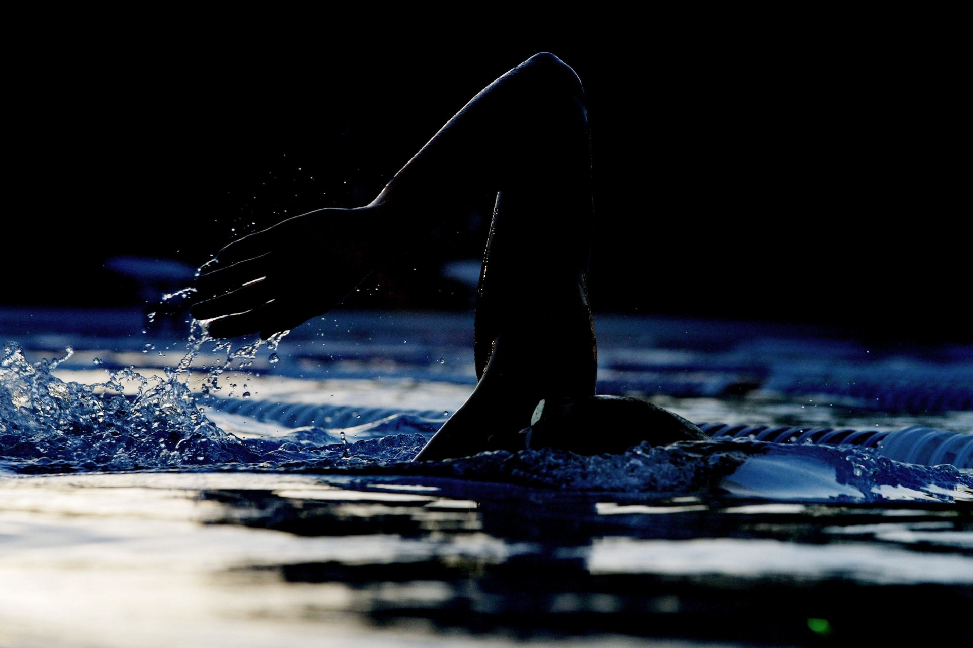 hand schwimmer pool wasser