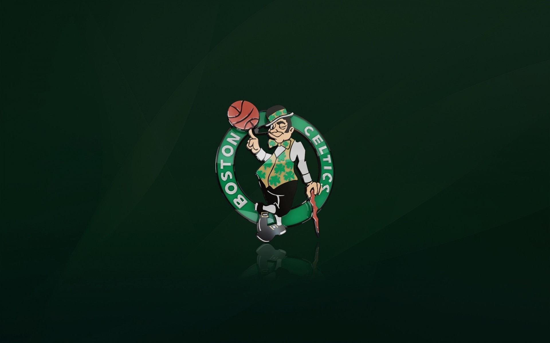 emblemat tło boston koszykówka nba boston celtics zieleń