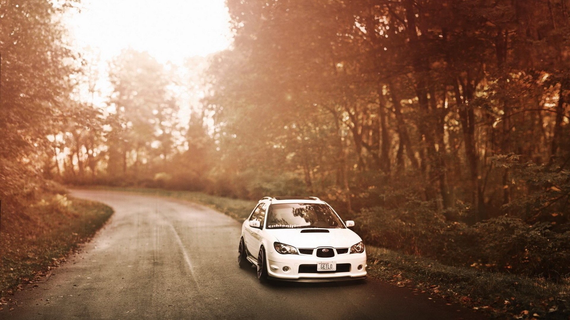 ubaru impreza subaru forêt route