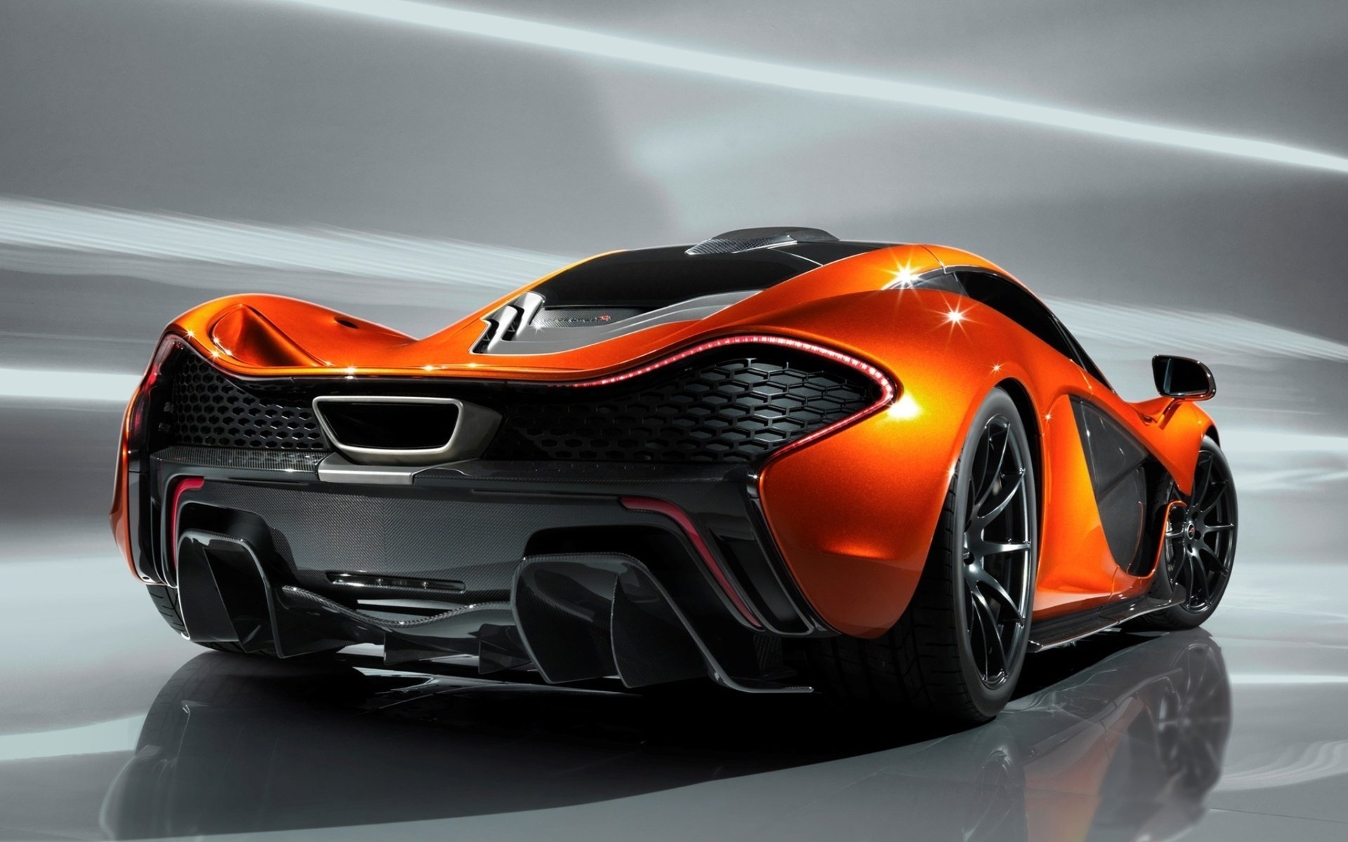 mclaren п1 суперкар concept концепт оранжевый макларен p1