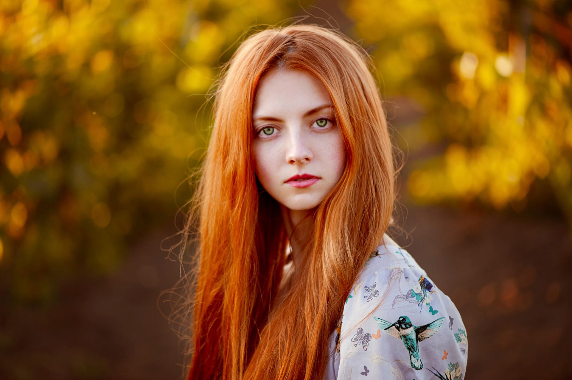 masha red hair portrait natural light