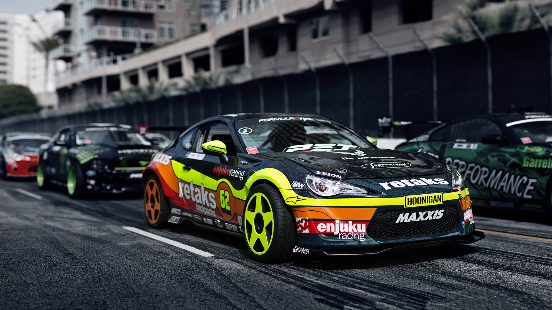 тойота toyota gt86 тюнинг long beach formula drift