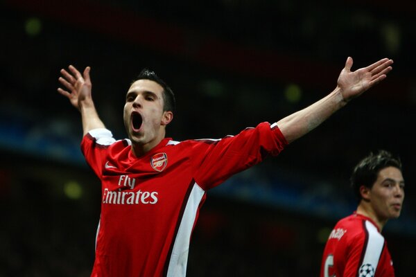 London-Arsenal-Spieler Robin van Persie