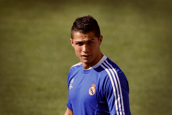 Handsome footballer Ronaldo