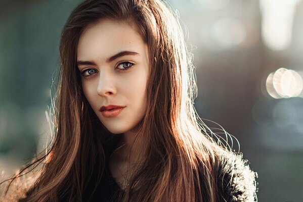 Portret rosyjskiej dziewczyny Kati