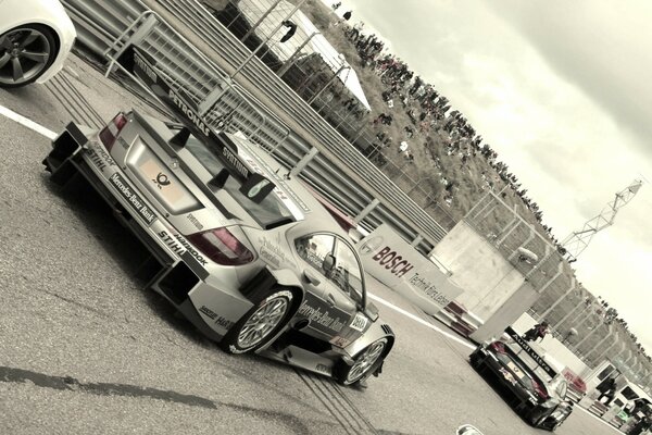 Audi Three motorsport race